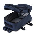 BestWay Palubní batoh do letadla 40x20x25 cm Cabin Pro Storm 40350-5000 modrý vnitřek