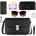 Bugatti Crossbody kabelka přes rameno Nela M 49384901 černá obsah