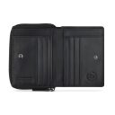 Bugatti Dámská zipová peněženka RFID Elea 49435001 černo-béžová vnitřní výbava