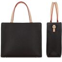 Bugatti kabelka Tote Bag Mini Ella 49664302 tmavě hnědá zadní strana