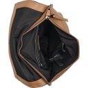 BURKELY Kožený kabelkový batoh Mystic Maeve 1000513.38.25 taupe