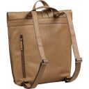 BURKELY Kožený kabelkový batoh Mystic Maeve 1000513.38.25 taupe