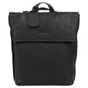 BURKELY Kožený kabelkový batoh Mystic Maeve 1000513.38.10 černý