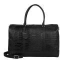 BURKELY Kožená cestovní taška - weekender Cool Colbie 1000852.29.10 černá