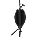 BURKELY Dámská crossbody kožená kabelka Soft Skylar 1000343.85.10 černá