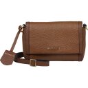 BURKELY Kožená crossbody kabelka Keen Keira 1000630.41.24 koňaková