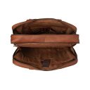 The Chesterfield Brand Kožená business brašna na notebook 15" Boston C40.108631 koňaková - otevřená