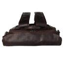 The Chesterfield Brand Rolovací kožený batoh na notebook Mazara C58.032301 hnědý horní pohled