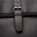 The Chesterfield Brand Rolovací kožený batoh Larsson C58.033800 černý detail