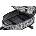 BestWay Cestovní batoh 40x25x20 cm Cabin Pro Smal 40290-0120 bílo-černý vzor prostorný