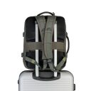 BestWay Cestovní batoh 40x30x20 cm Cabin Pro 40359-2600 olivový popruh na trolej kufru