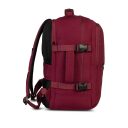 BestWay Cestovní batoh 40x30x20 cm Cabin Pro 40359-4800 vínově červený levá