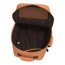 CabinZero Cestovní batoh do letadla Classic 36L 172407 oranžový otevřený