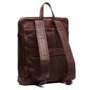 The Chesterfield Brand Kožený batoh na notebook Jasper C58.033701 hnědý zadní strana
