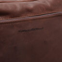 The Chesterfield Brand Kožený batoh na notebook Jasper C58.033701 hnědý logo