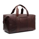 The Chesterfield Brand Kožená cestovní taška - weekender Conor C20.004801 hnědá zadní strana