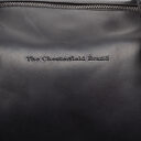 The Chesterfield Brand Kožená cestovní taška - weekender Conor C20.004800 černá logo