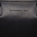 The Chesterfield Brand Dámská kožená kabelka do ruky i přes rameno Langton C48.134300 černá logo