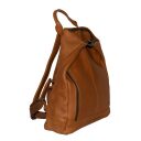 The Chesterfield Brand Dámský kožený batoh Romy koňakový boční náhled