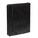 The Chesterfield Brand Kožená spisovka na A4 a tablet Moreton C40.105300 černá zadní strana