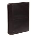 The Chesterfield Brand Kožená spisovka na A4 a tablet Moreton C40.105301 hnědá zadní strana