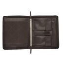 The Chesterfield Brand Kožená spisovka na A4 a tablet Moreton C40.105301 hnědá vnitřek