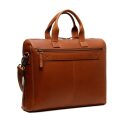 The Chesterfield Brand Kožená taška přes rameno na notebook Levanto C40.109131 koňaková
