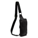 The Chesterfield Brand Kožená crossbody taška Cambridge C58.033000 černá