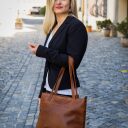 The Chesterfield Brand Kožená shopper kabelka Nola C38.021131 koňaková na rameno
