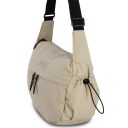 BestWay crossbody kabelka 40347-1600 béžová pravá strana