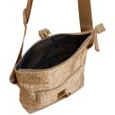 Daniel Ray crossbody kabelka Ganspan DRS16.1685.19 béžová otevřená