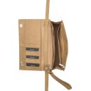 BURKELY Crossbody kabelka na mobil Cool Colbie 1000859.29.21 béžová otevřená