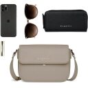 Bugatti Crossbody kabelka přes rameno ALMATA 49666354 písková prostorná