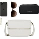 Bugatti Crossbody kabelka přes rameno ALMATA S 49666250 smetanová doplňky