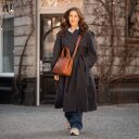 The Chesterfield Brand Dámská business kabelka Valmonte C48.136731 koňaková koňaková černá na modelce
