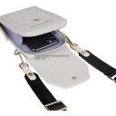 Bugatti Dámská crossbody kabelka ELLA 496636S50 béžová otevřená