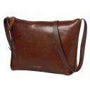 BURKELY dámská crossbody kabelka Fine Florence 1001701.34.23 hnědá boční náhled