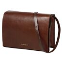 BURKELY dámská crossbody kabelka Fine Florence 1001703.34.23 hnědá boční náhled