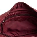 The Chesterfield Brand Dámská kabelka přes rameno Liora C48.142018 vínově červená otevřená