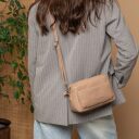The Chesterfield Brand Dámská kabelka přes rameno Liora C48.142039 béžová jako crossbody