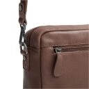 The Chesterfield Brand Dámská kabelka přes rameno Liora C48.142040 hnědá zadní přihrádka