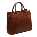 Dámská kožená business kabelka do ruky i přes rameno The Chesterfield Brand Passau C48.129831 koňaková - zadní strana