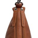 Dámská kožená kabelka crossbody The Chesterfield Brand Marle C48.129731 koňaková - dvě hlavní přihrádky na zip