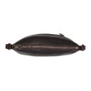 Kožená kabelka přes rameno The Chesterfield Brand Redding hnědá C48.130701 - hlavní přihrádka formátu A5 na zip