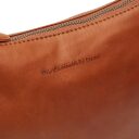 Kožená kabelka přes rameno Redding C48.130731 koňaková - logo značky The Chesterfield Brand