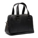 The Chesterfield Brand Kožená kabelka do ruky i přes rameno Dover C48.131000 černá - přední strana tašky