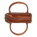The Chesterfield Brand Dámská kožená kabelka do ruky i přes rameno Solvin C48.143331 koňaková náhled shora