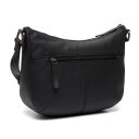 The Chesterfield Brand Malá kožená kabelka přes rameno / crossbody Henderson černá C48.130900 - zadní strana