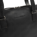 The Chesterfield Brand Dámská kožená kabelka Isara C40.111000 černá logo
