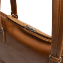 The Chesterfield Brand Dámská kožená kabelka Isara C40.111031 koňaková dvoucestný zip